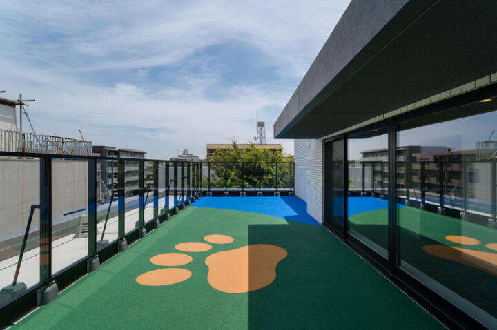 屋上ドッグラン