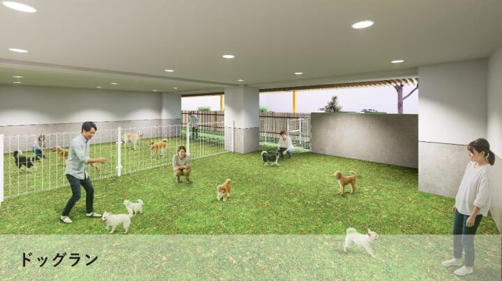屋内型ドッグラン