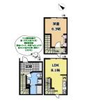 画像2(間取り)