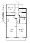 画像2(間取り)