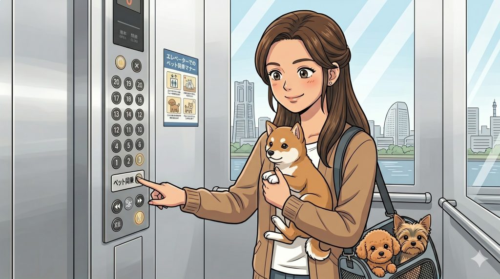 共用部で抱っこは必須?意外と知らない「ペット可マンション」の暗黙のルール2