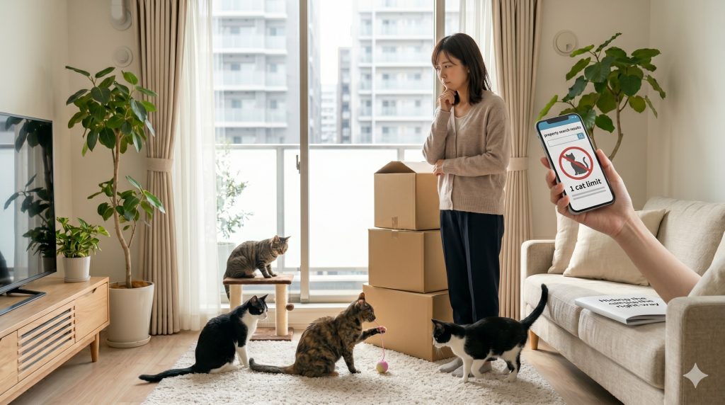 猫3匹以上の多頭飼育をごまかすとどうなる?バレた時のリスクと正しい探し方