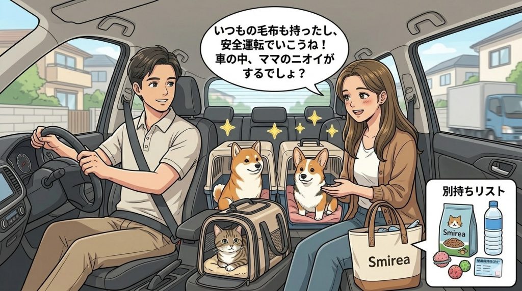 ペットとの引っ越し当日!ストレスを最小限に抑えるタイムスケジュールと準備リスト2