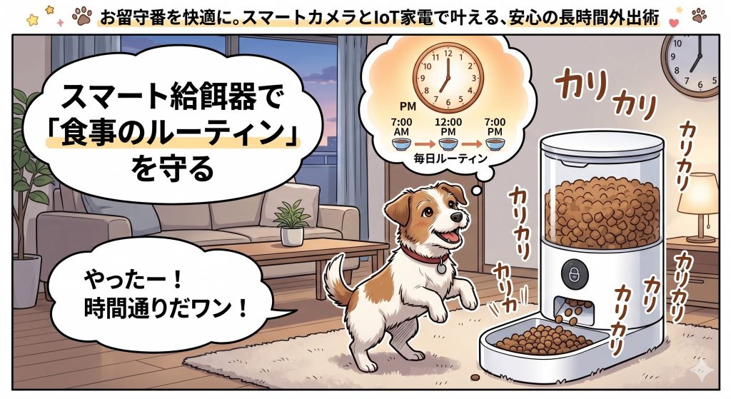 お留守番をもっと自由に。スマートカメラとIoT家電で叶える、安心の長時間外出術4