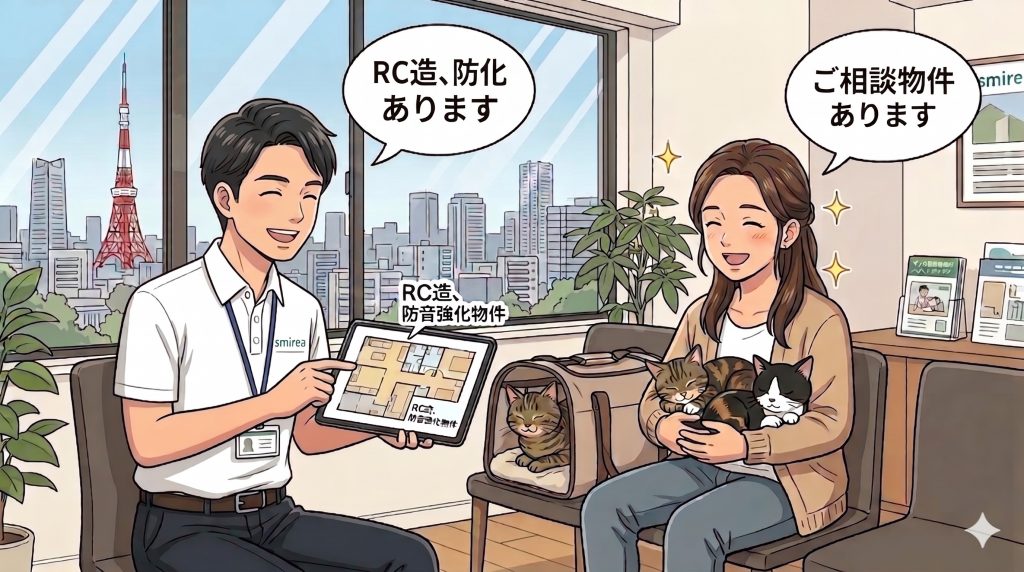 「隣の部屋の鳴き声がうるさい…」ペット可賃貸での騒音トラブル解決法と防音対策