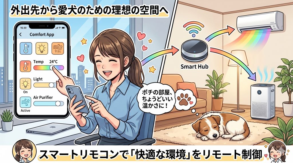お留守番をもっと自由に。スマートカメラとIoT家電で叶える、安心の長時間外出術3