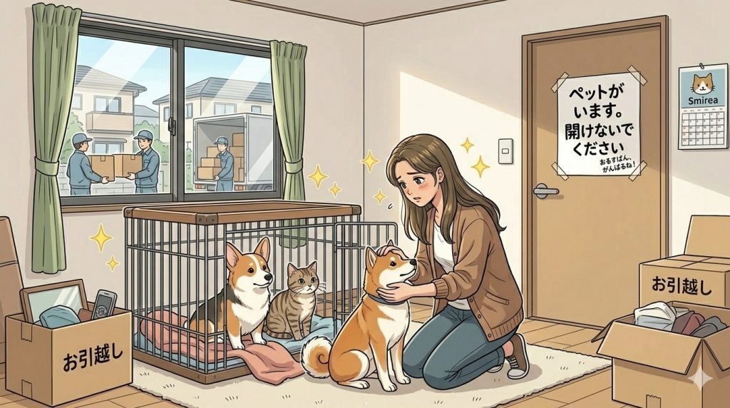 ペットとの引っ越し当日!ストレスを最小限に抑えるタイムスケジュールと準備リスト